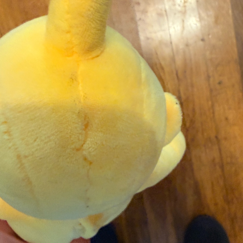 Yellow Plush Toy with Interactive Screen - Picture 4 of 6